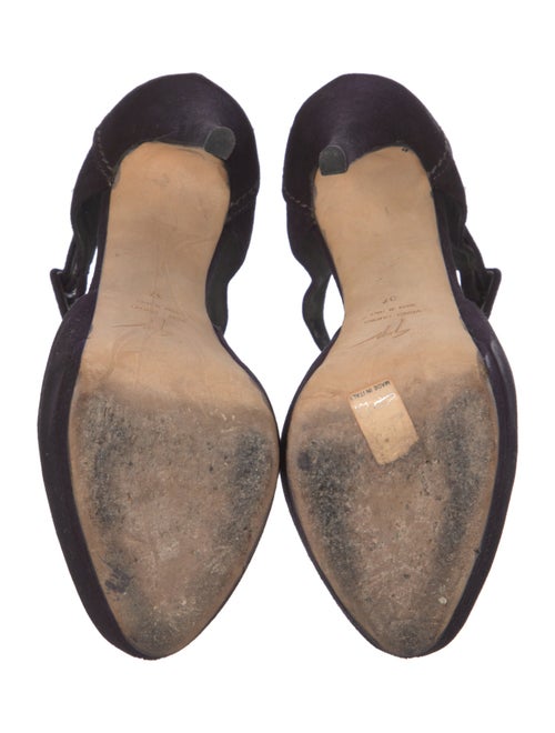 Giuseppe Zanotti Suede D'Orsay Pumps