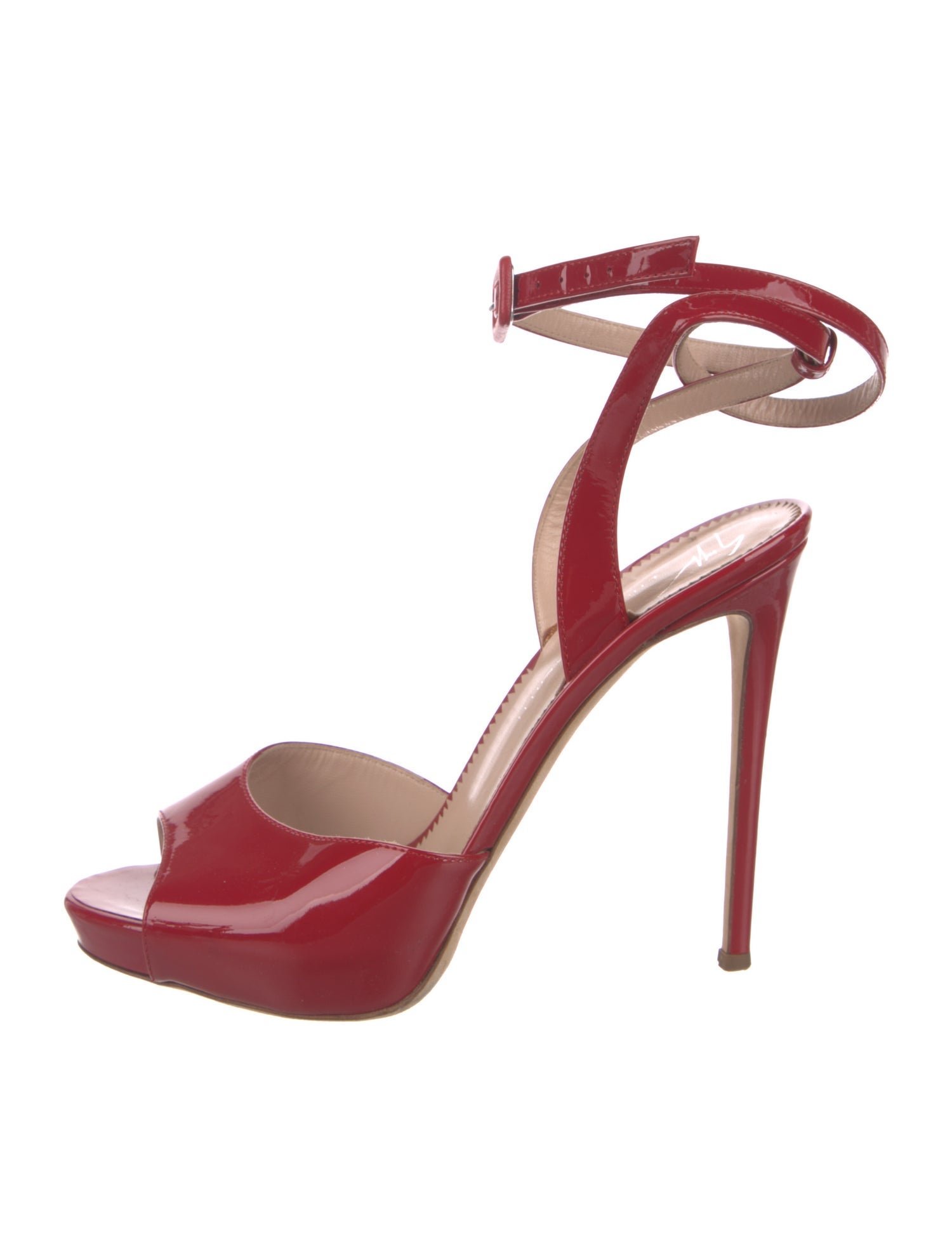 Giuseppe Zanotti Patent Leather D'Orsay Pumps