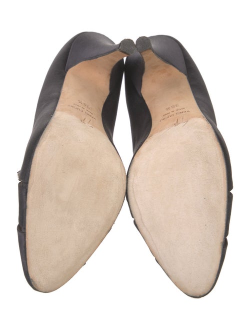 Giuseppe Zanotti Satin Crystal Embellishments Pumps