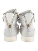 Giuseppe Zanotti Embossed Leather Colorblock Pattern Sneakers