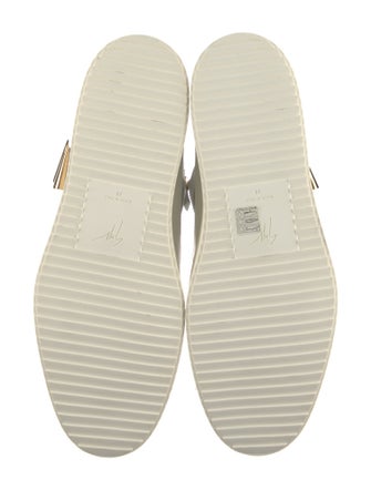 Giuseppe Zanotti Spike Accents Leather Sneakers