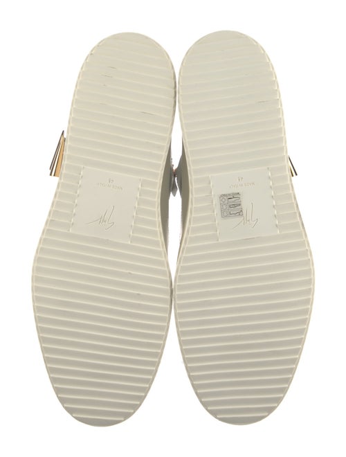 Giuseppe Zanotti Spike Accents Leather Sneakers