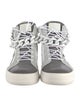 Giuseppe Zanotti Leather Colorblock Pattern Sneakers