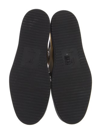 Giuseppe Zanotti Leather Colorblock Pattern Sneakers