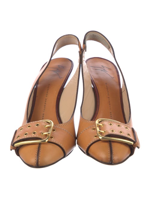 Giuseppe Zanotti Leather Slingback Pumps
