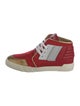 Giuseppe Zanotti Leather Colorblock Pattern Sneakers