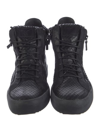 Giuseppe Zanotti Snakeskin Sneakers