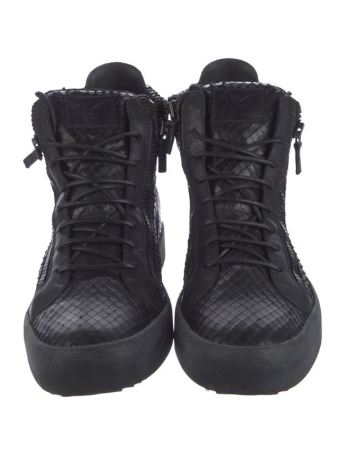 Giuseppe Zanotti Snakeskin Sneakers
