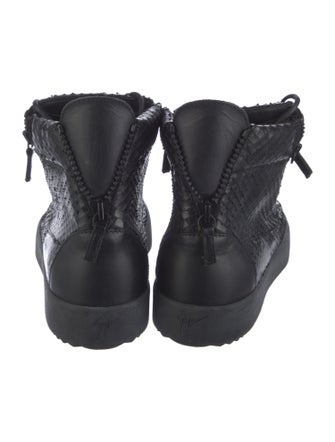 Giuseppe Zanotti Snakeskin Sneakers