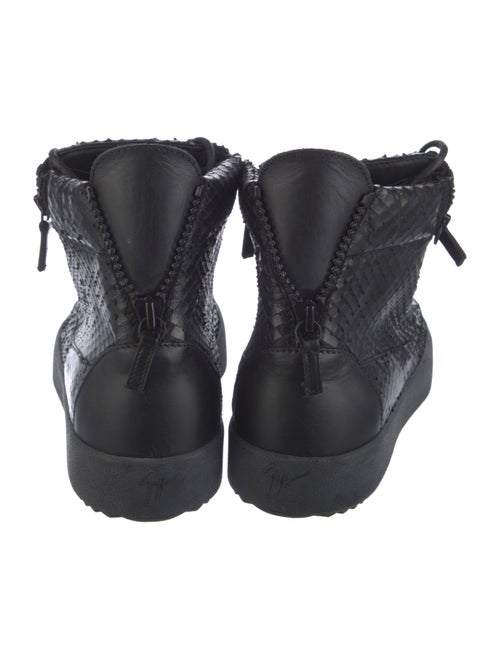 Giuseppe Zanotti Snakeskin Sneakers