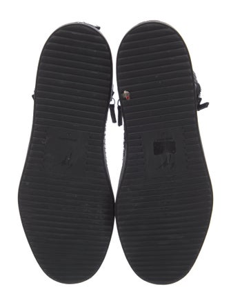 Giuseppe Zanotti Snakeskin Sneakers