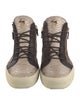 Giuseppe Zanotti Leather Animal Print Sneakers