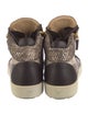 Giuseppe Zanotti Leather Animal Print Sneakers