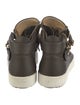 Giuseppe Zanotti Leather Colorblock Pattern Sneakers