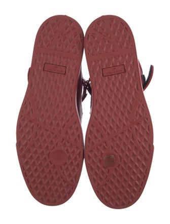 Giuseppe Zanotti Leather Striped Sneakers