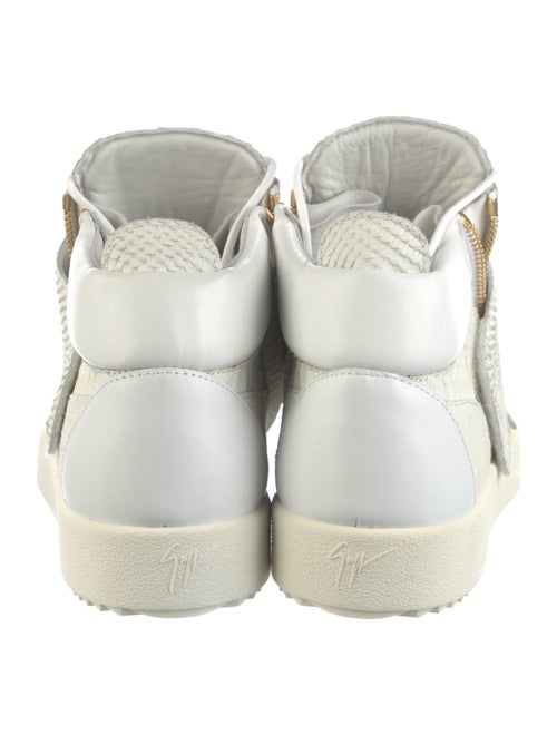 Giuseppe Zanotti Spike Accents Leather Sneakers