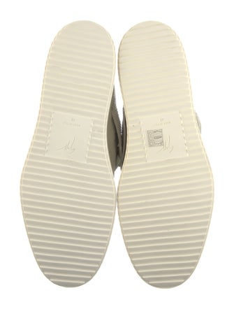 Giuseppe Zanotti Spike Accents Leather Sneakers