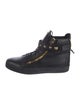 Giuseppe Zanotti Leather Studded Accents Sneakers