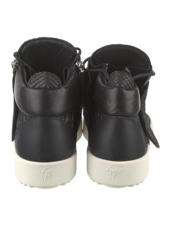 Giuseppe Zanotti Snakeskin Sneakers