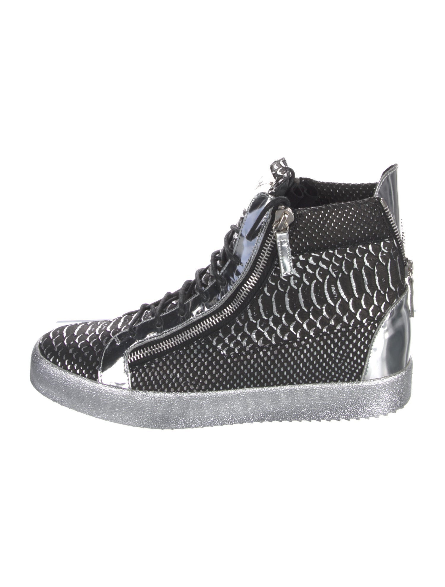 Giuseppe Zanotti Leather Printed Sneakers