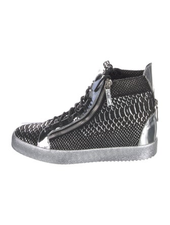Giuseppe Zanotti Leather Printed Sneakers