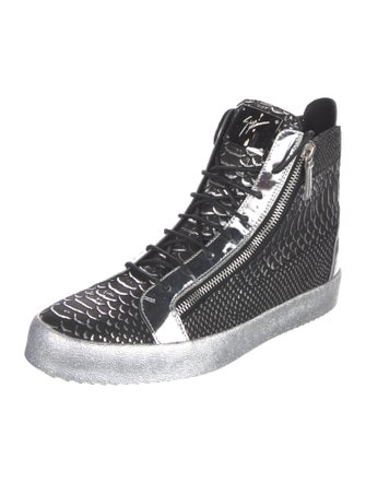 Giuseppe Zanotti Leather Printed Sneakers
