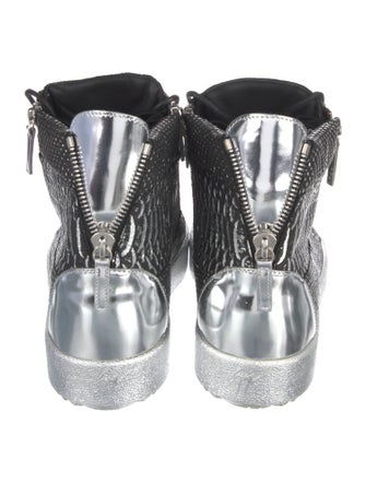 Giuseppe Zanotti Leather Printed Sneakers