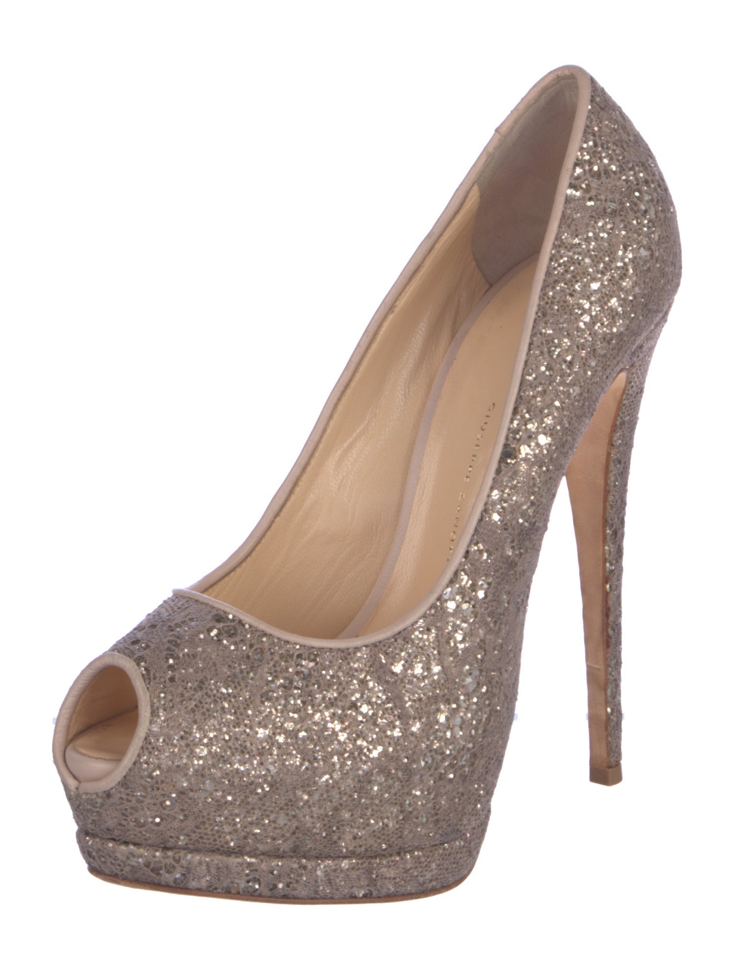 Giuseppe Zanotti Glitter Glitter Accents Pumps