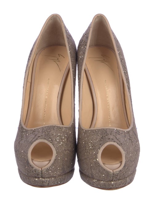 Giuseppe Zanotti Glitter Glitter Accents Pumps