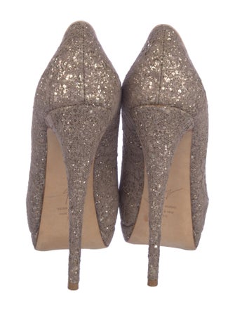 Giuseppe Zanotti Glitter Glitter Accents Pumps
