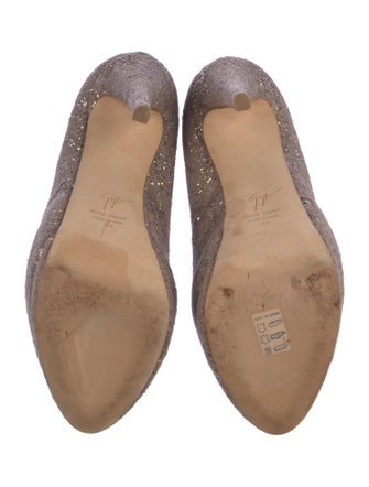Giuseppe Zanotti Glitter Glitter Accents Pumps
