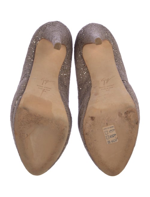 Giuseppe Zanotti Glitter Glitter Accents Pumps