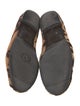 Giuseppe Zanotti Ponyhair Animal Print Flats
