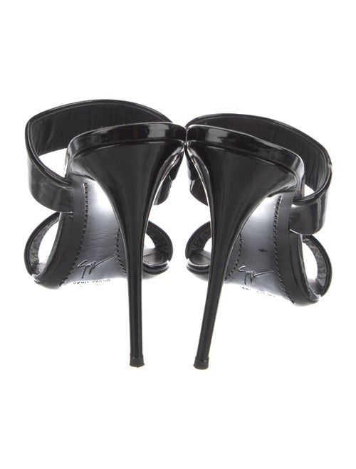 Giuseppe Zanotti Patent Leather Slides