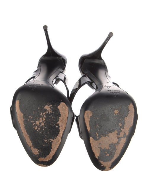 Giuseppe Zanotti Patent Leather Slides