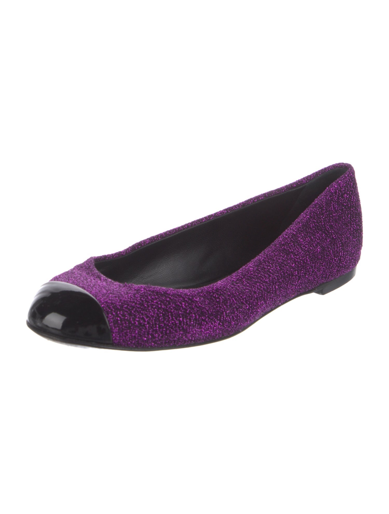 Giuseppe Zanotti Glitter Ballet Flats