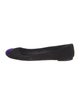 Giuseppe Zanotti Suede Crystal Embellishments Ballet Flats