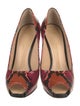 Giuseppe Zanotti Snakeskin Animal Print Pumps