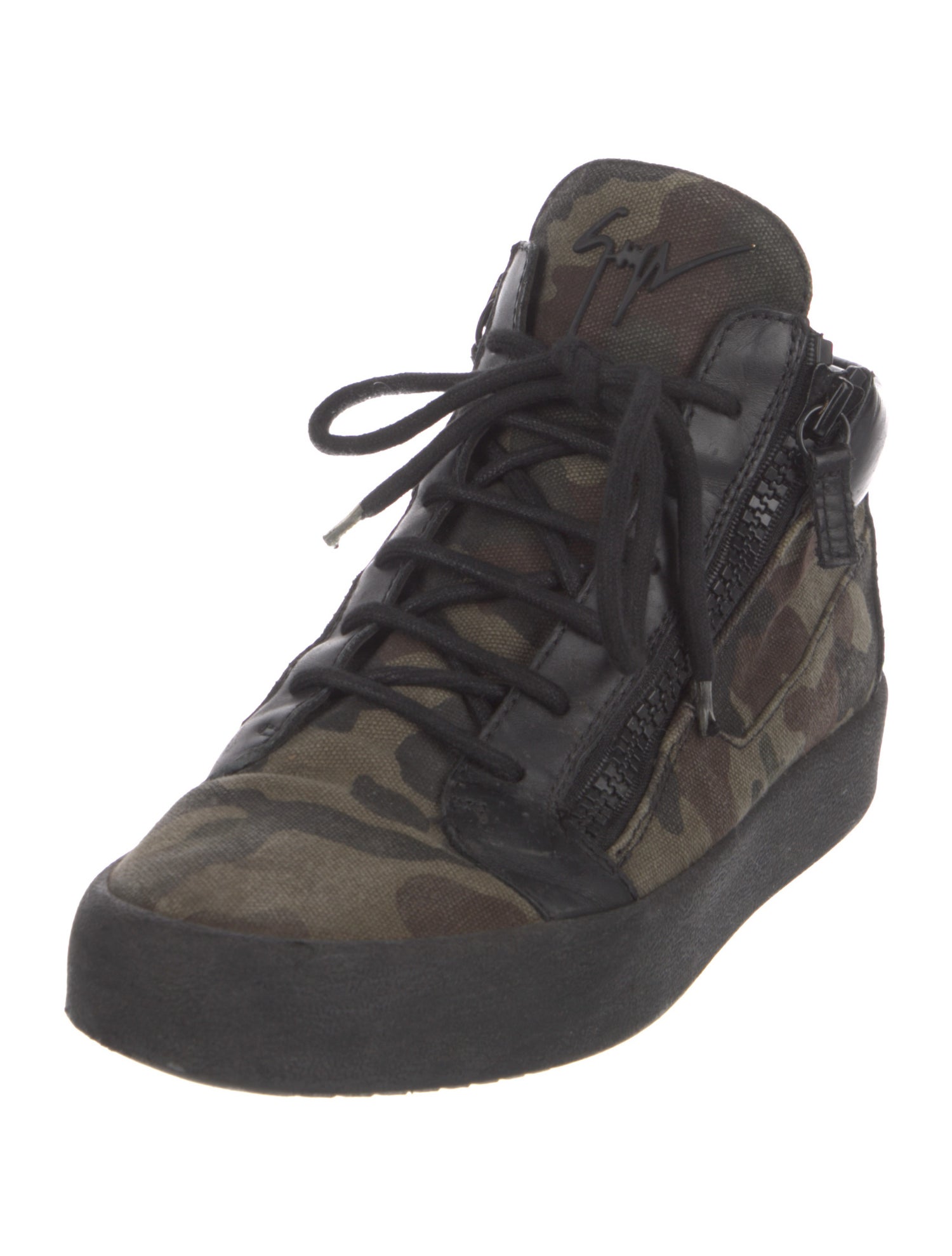 Giuseppe Zanotti Camouflage Print Sneakers
