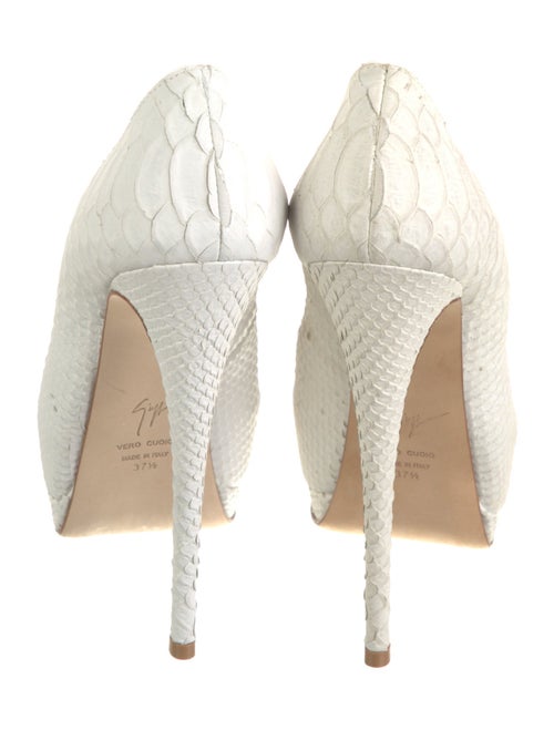 Giuseppe Zanotti Python Animal Print Pumps