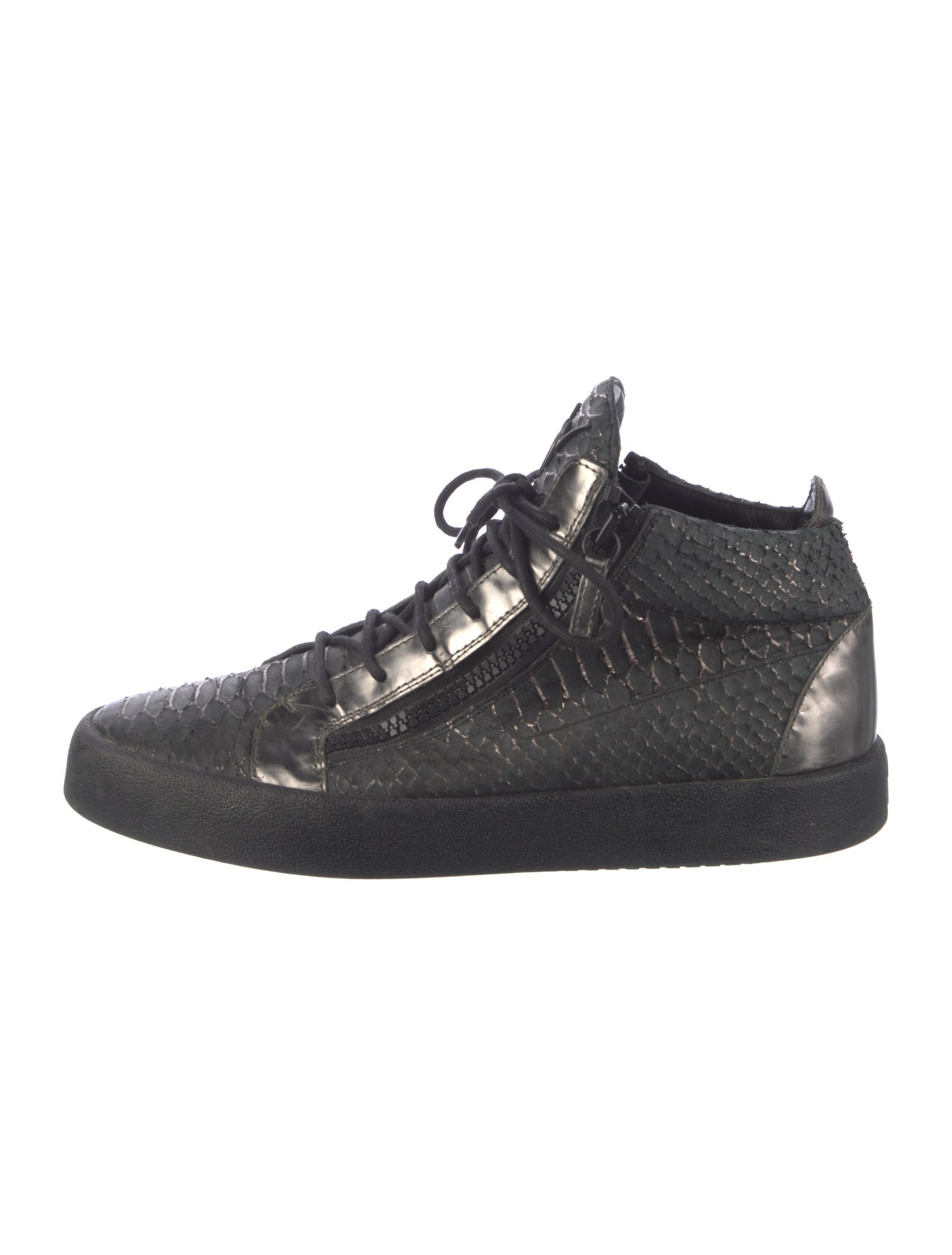 Giuseppe Zanotti Python Animal Print Sneakers