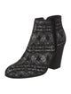 Giuseppe Zanotti Printed Glitter Accents Boots
