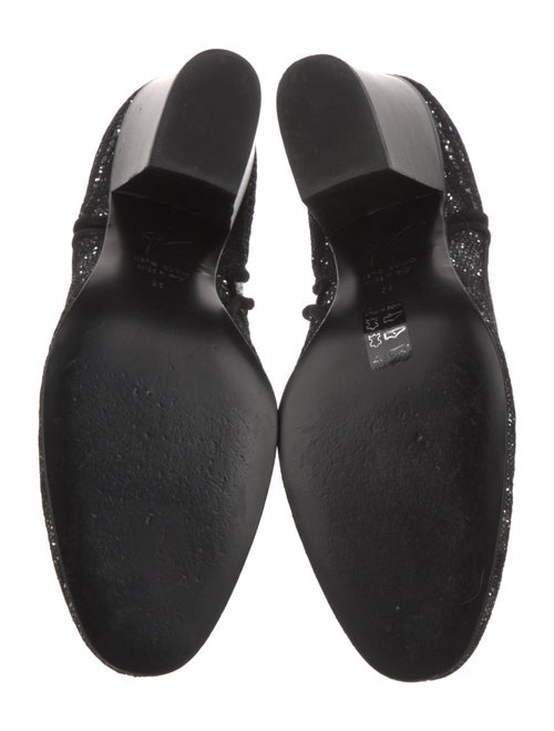 Giuseppe Zanotti Printed Glitter Accents Boots