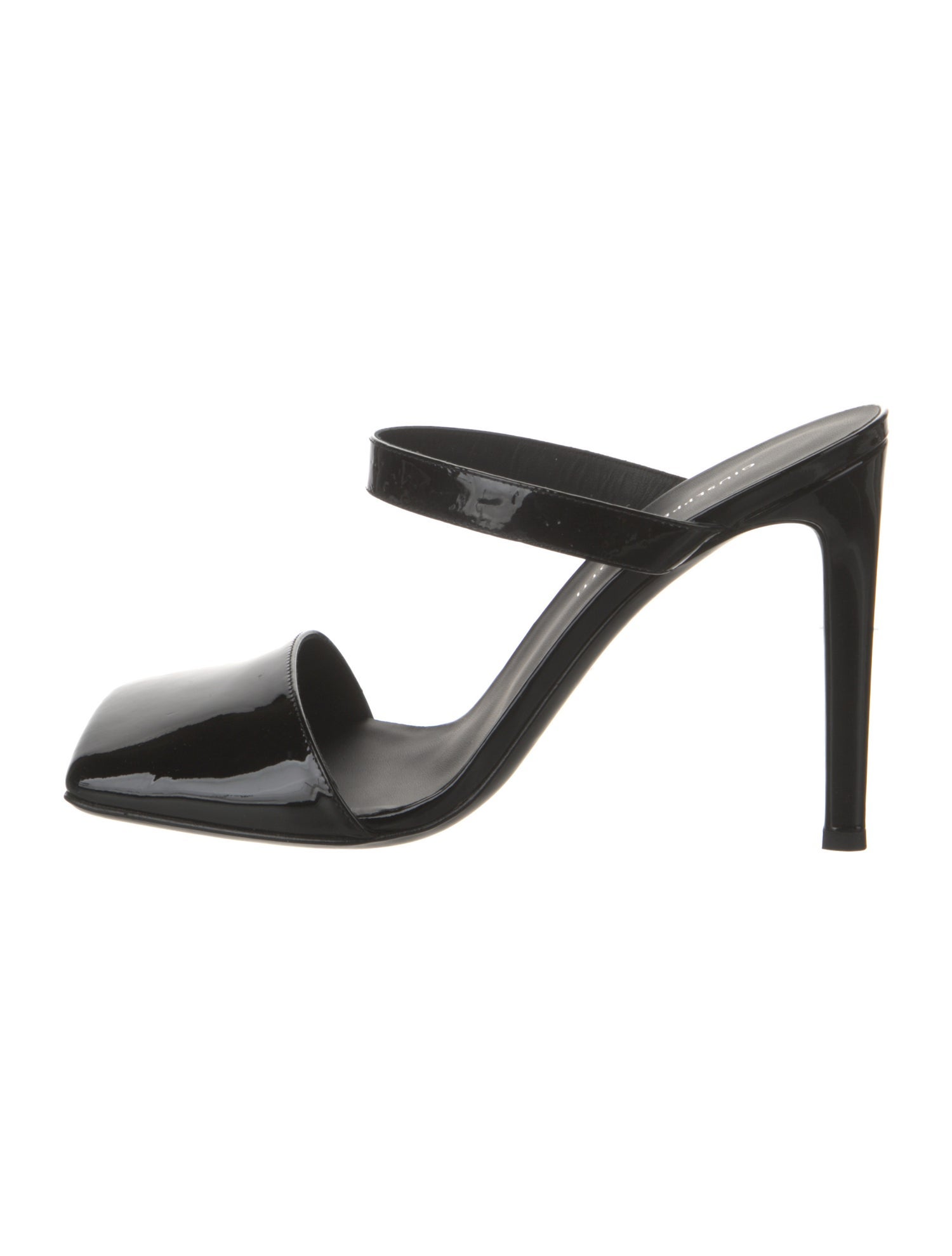 Giuseppe Zanotti Patent Leather Mules