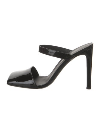 Giuseppe Zanotti Patent Leather Mules