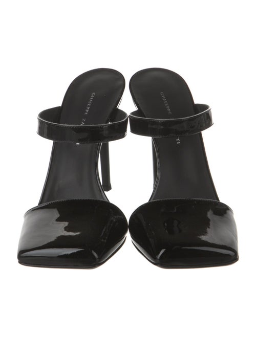 Giuseppe Zanotti Patent Leather Mules