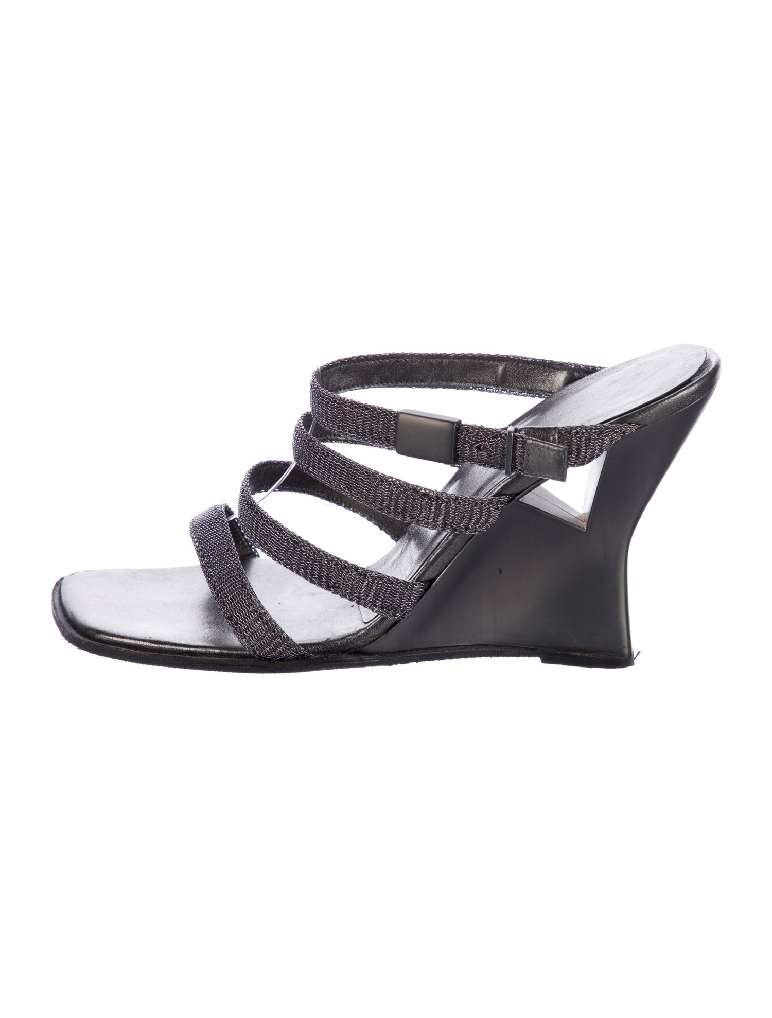 Giuseppe Zanotti Leather Animal Print Slides