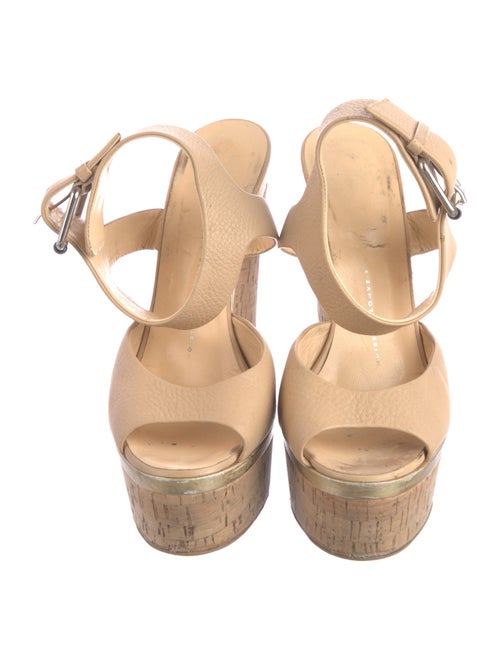 Giuseppe Zanotti Leather Slingback Sandals