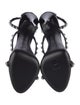 Giuseppe Zanotti Patent Leather Studded Accents Sandals