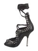 Giuseppe Zanotti Leather Studded Accents Pumps